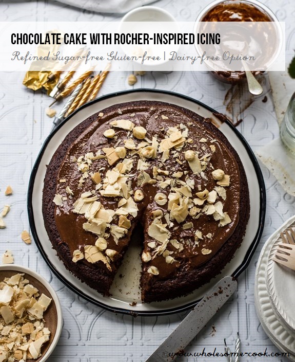The Wholesome Cook book chocolate rocher cake recipe gluten-free 