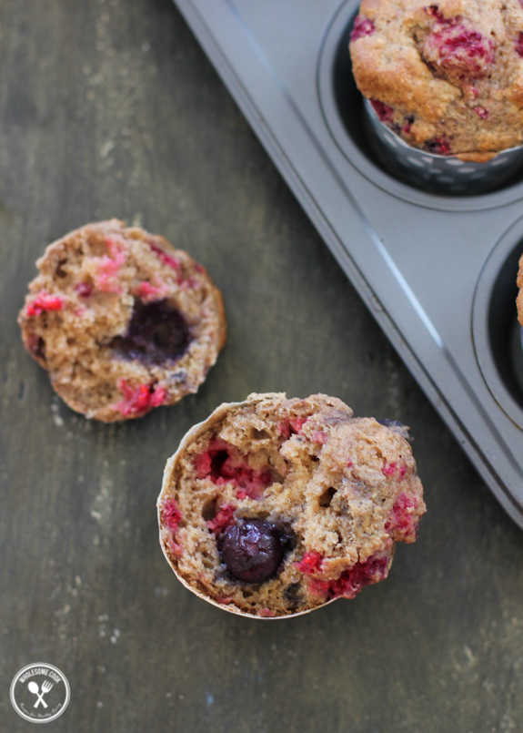 Wholemeal Berry Muffins