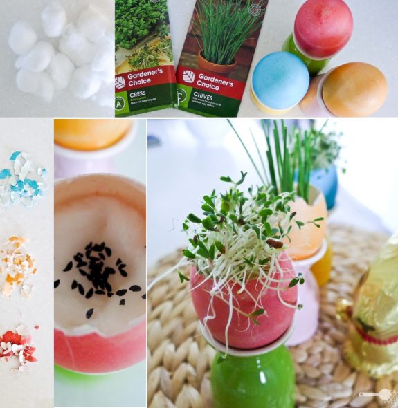 Easter Egg Colouring Tips and Edible Table Decoration Ideas