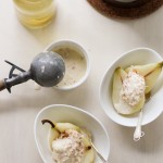 Lemongrass and Ginger Tea Poached Pears