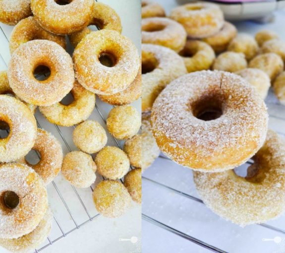 Baked Vegan Cinnamon Donuts