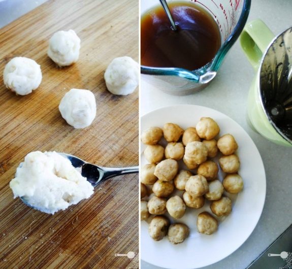 {Day 3} 5 ingredient fish balls in Chinese masterstock jelly