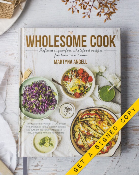 Get a signed copy of The Wholesome Cook Book