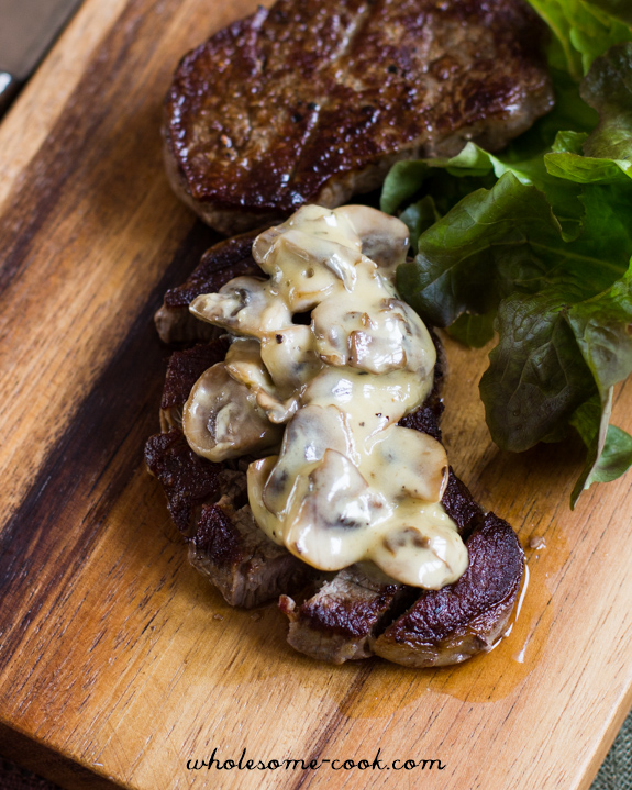 The Best Creamy Mushroom Sauce For Steak Wholesome Cook,How To Make A Latter In Minecraft
