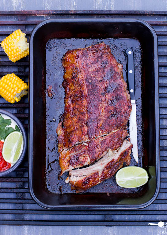 Chilli and Beer Barbecue Pork Ribs