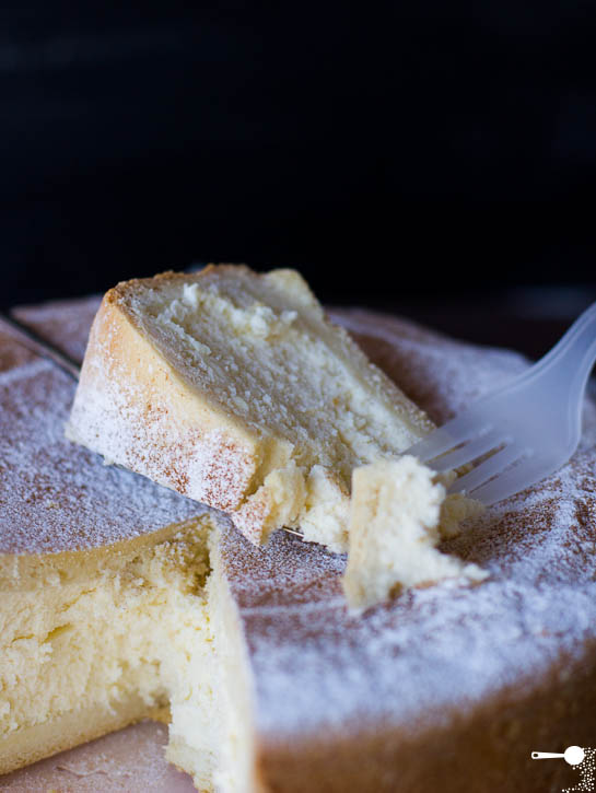 Pasticceria Papa Inspired Baked Ricotta Cheesecake