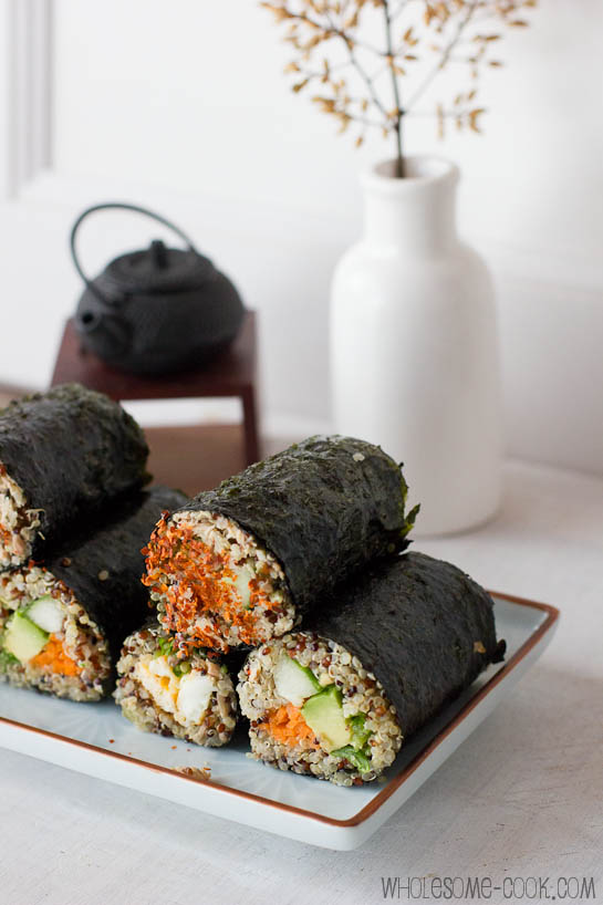 Quinoa Sushi Rolls best quinoa recipes