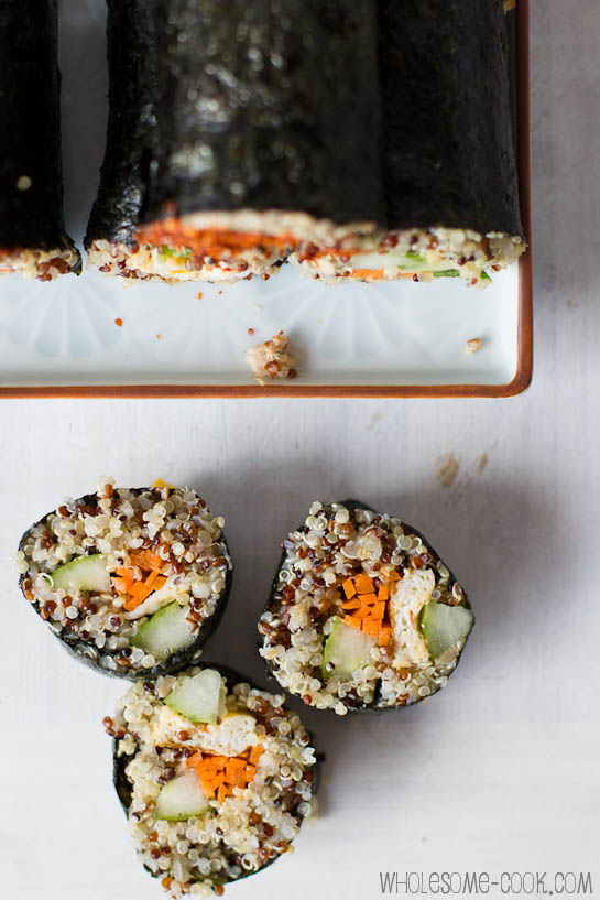 Quinoa Sushi Rolls best quinoa recipes