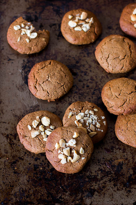 Chewy Chocolate Peanut Butter Cookies 