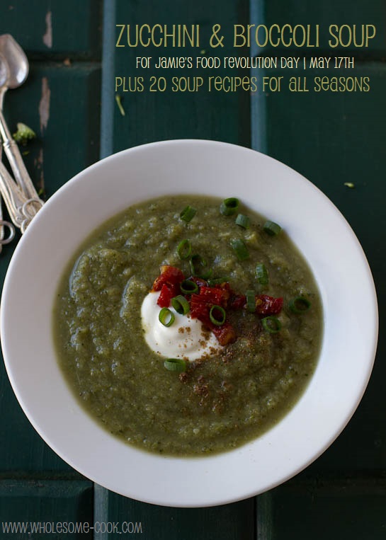 Zucchini and Broccoli Soup