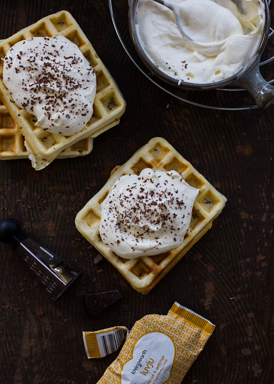 French Waffles with Cointreau Cream (1)