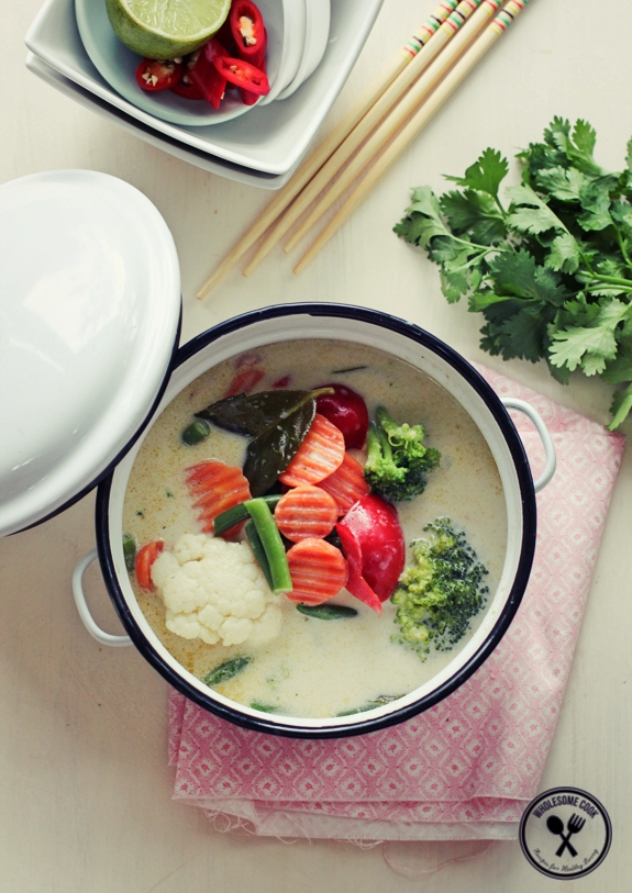 Vegetable Green Curry 