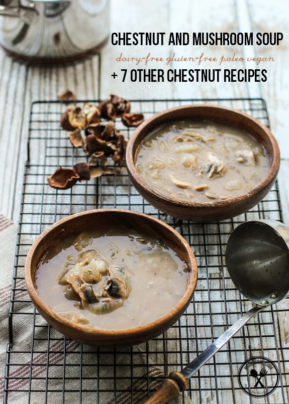 Chestnut and Mushroom Soup-3