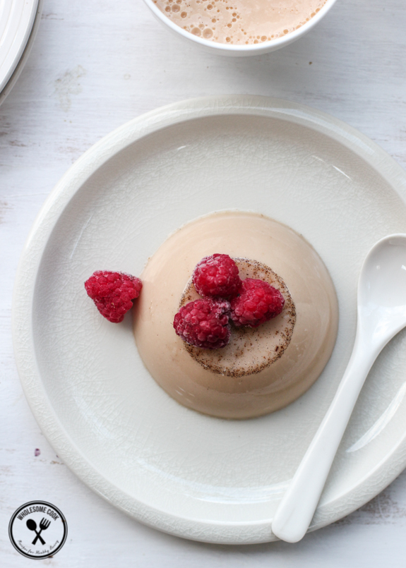 Almond Milk Panna Cotta Paleo Dairy-free Sugar-free