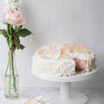 Gluten-free Strawberry Mousse Cloud Layer Cake