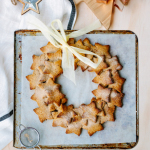 Almond Gingerbread Cookie Wreath_glutenfree Christmas