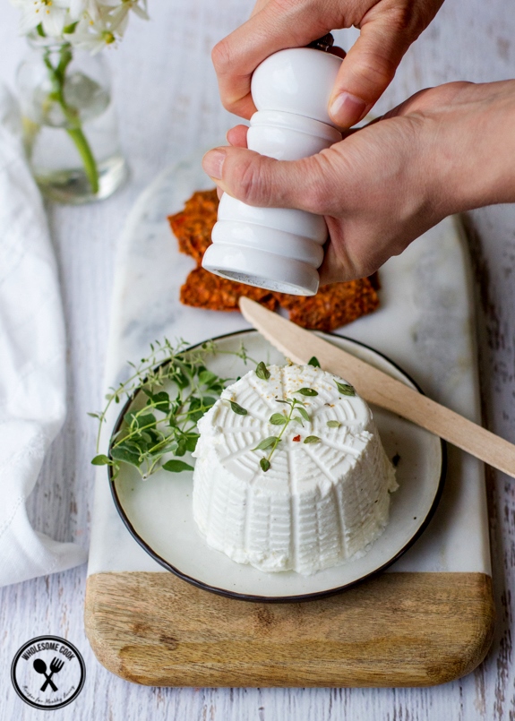 Homemade chevre recipe