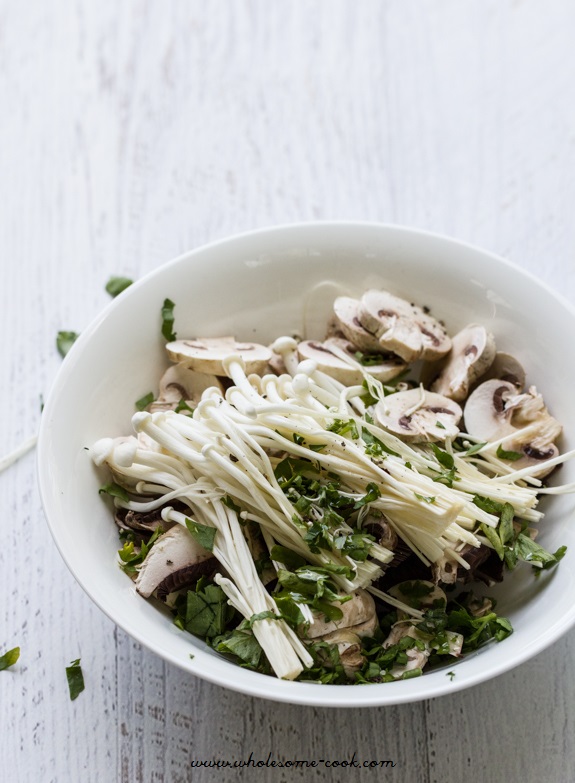 Easy Mixed Mushroom Bruschetta 