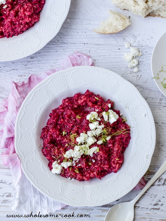 Beetroot and Fennel Risotto Nourish Magazine