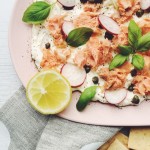 Salmon and Cream Cheese Platter