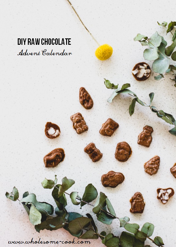 DIY Raw Chocolate Advent Calendar