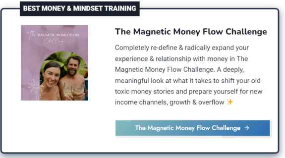 The best money mindset training