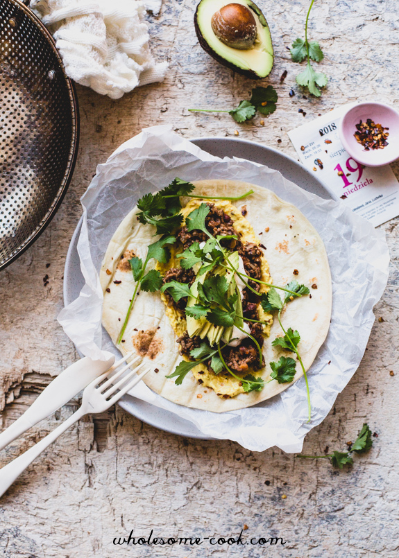 15 Minute Smokey BBQ Chilli Con Carne Wraps