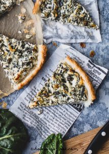 Goat's Cheese Quiche with Silver Beet - Wholesome Cook