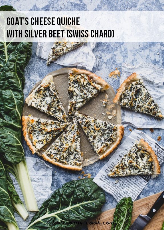 Goat's Cheese Quiche with Silverbeet Recipe