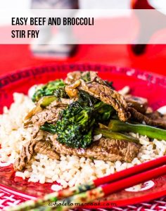 Easy Beef and Broccoli Stir-Fry - Wholesome Cook