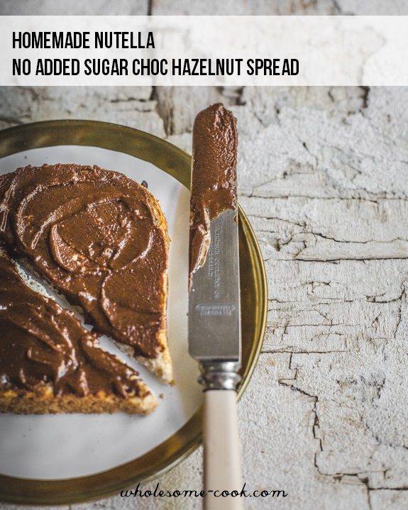No sugar Nutella Recipe