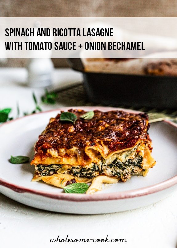 Spinach and Ricotta Lasagne Recipe