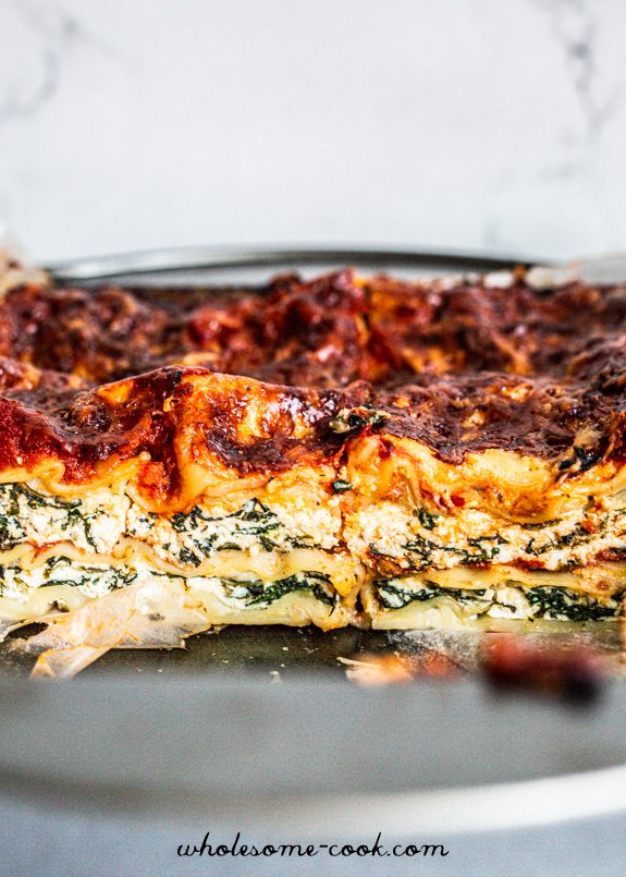 Spinach and Ricotta Lasagne Healthy and Easy