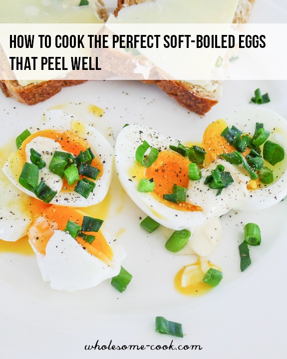 How to cook soft boiled eggs
