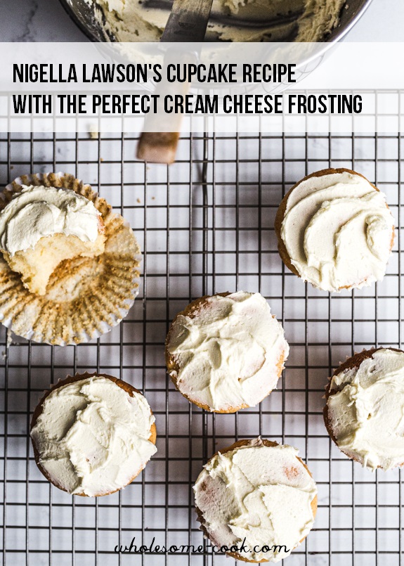 Nigella Lawson Cupcake Recipe with Cream Cheese Frosting