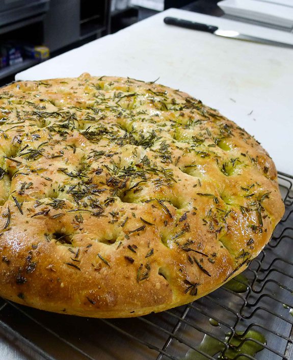 Rosemary and Sea Salt Focaccia Wholesome Cook