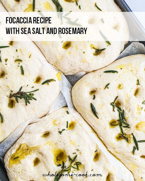 Easy Rosemary Focaccia Bread - Salty Lemon Sister